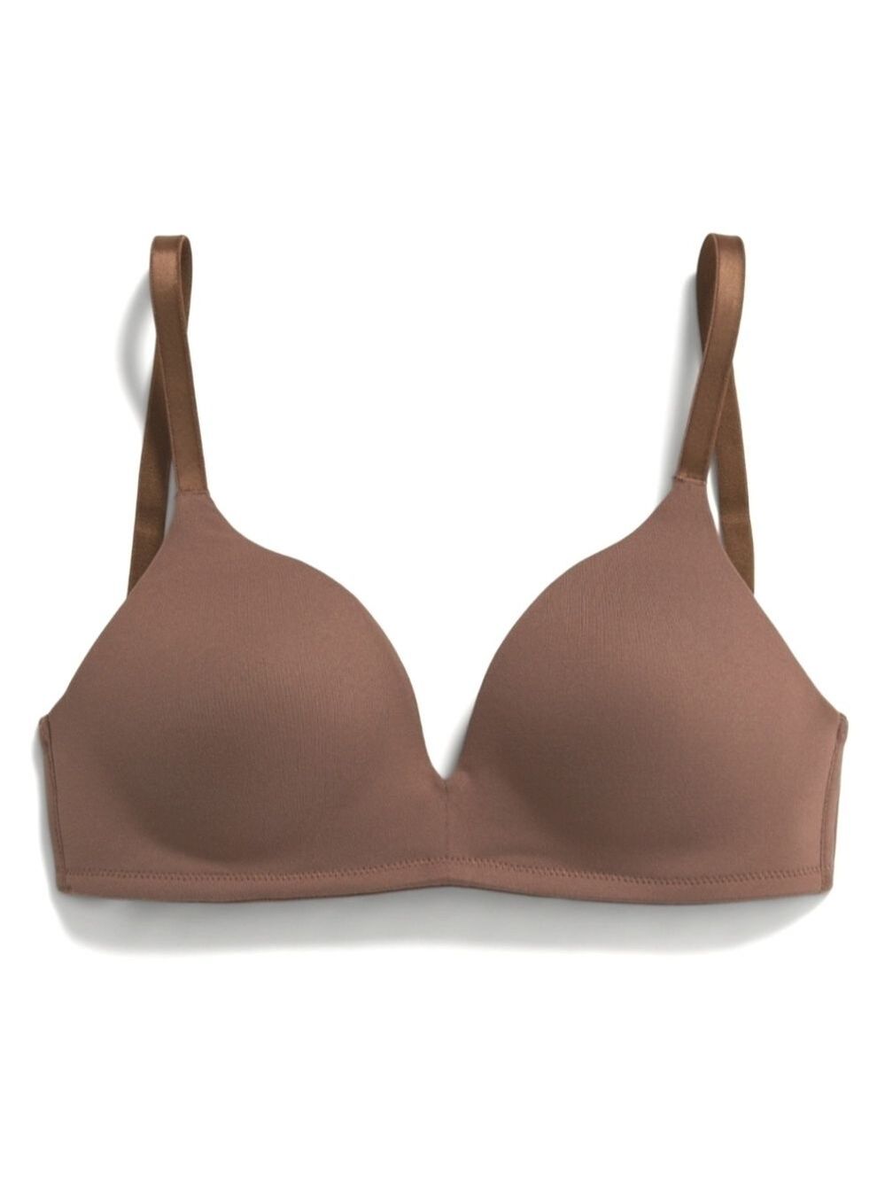 44D • Old Navy • Wireless Full-Coverage Molded Bra - Maplewood